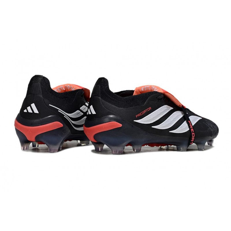 Adidas Predator 26 Elite FT FG Noir Blanc Rouge