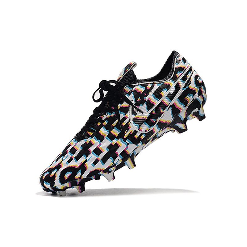 Nike Crampons Nouveau Tiempo Legend 8 Elite FG Noir Blanc