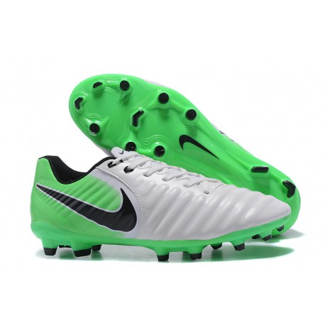 Nike Crampon Foot Tiempo Legend VII FG ACC Blanc Vert
