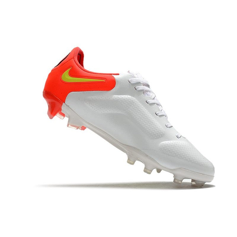 Nike Tiempo Legend 9 Elite FG Nouveau Blanc Volt Carmin