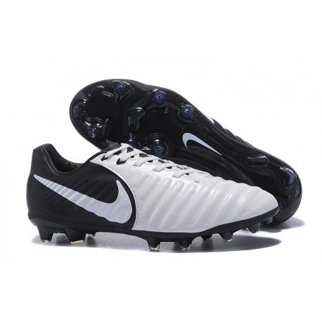 Nike Crampon Foot Tiempo Legend VII FG ACC Blanc Noir