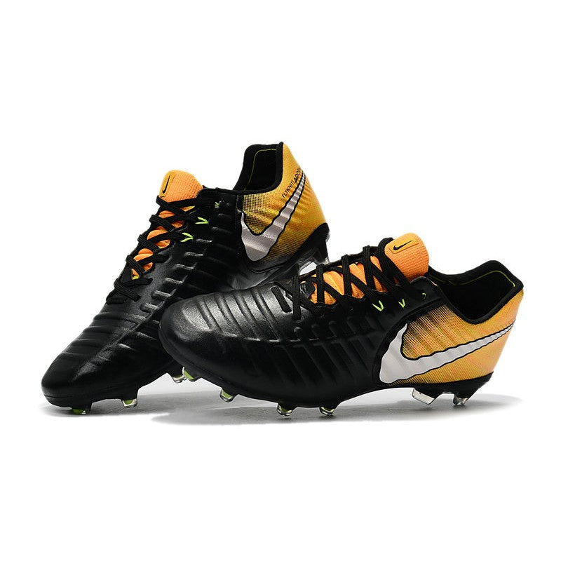 Nike Tiempo Legend 7 FG Noir Jaune