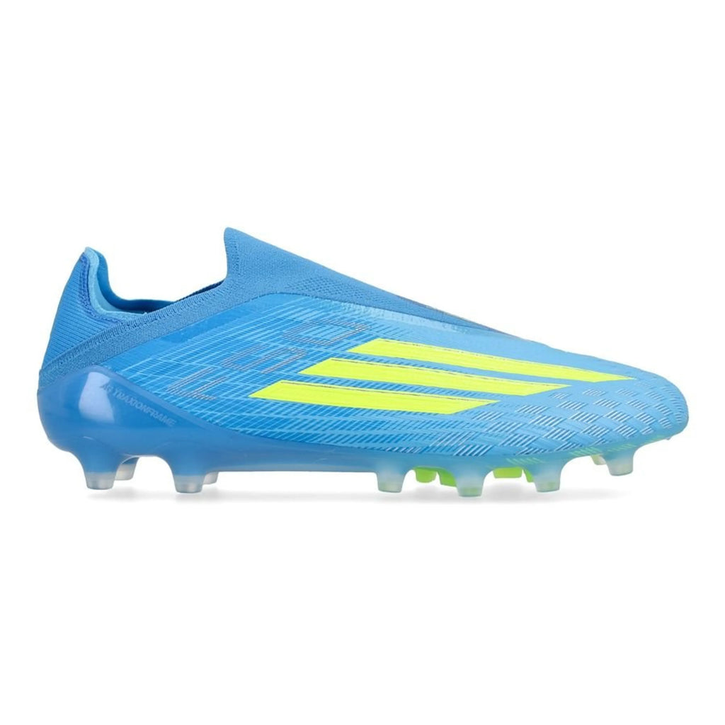 adidas F50 Elite Laceless FG Ice Cold Precision - Lucid Ray Blue/Jaune/Light Utility Aqua